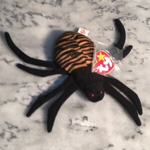 😂Ty Beanie babies Spinner the Spider (4036)